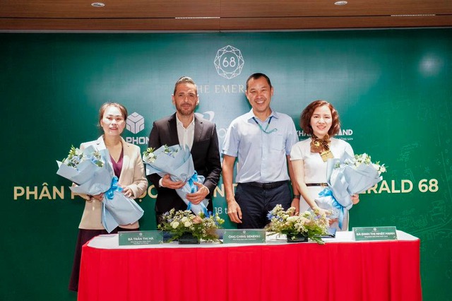 Khải Hoàn Land ký kết cùng Coteccons, Lê Phong phân phối độc quyền dự án The Emerald 68 - Ảnh 2.