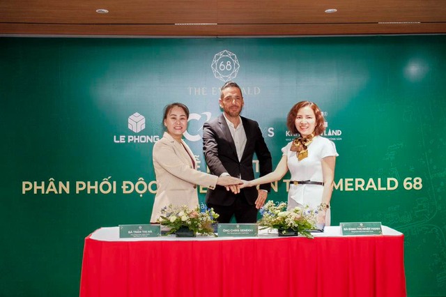 Khải Hoàn Land ký kết cùng Coteccons, Lê Phong phân phối độc quyền dự án The Emerald 68 - Ảnh 3.